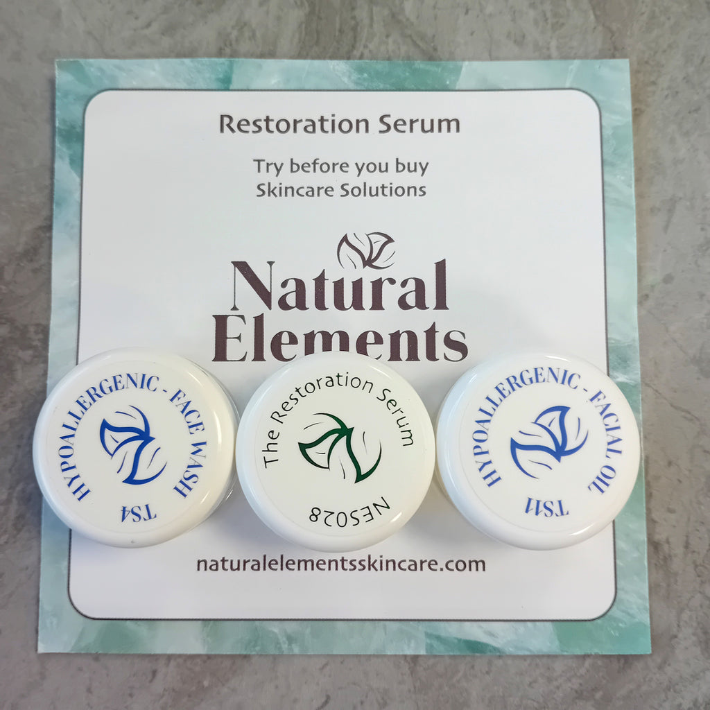 Restoration Skincare Kit 5ml Samples ~ NES028/S