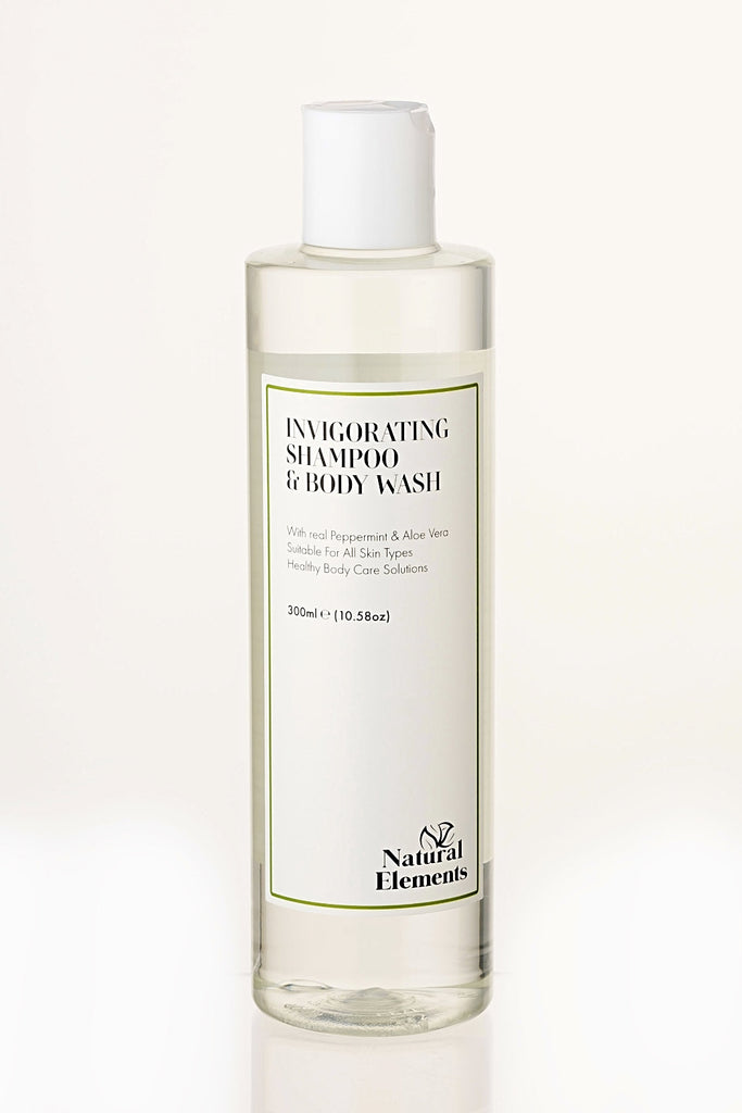 Invigorating Shampoo &  Body Wash 300ml | Peppermint & Tea Tree | NES301