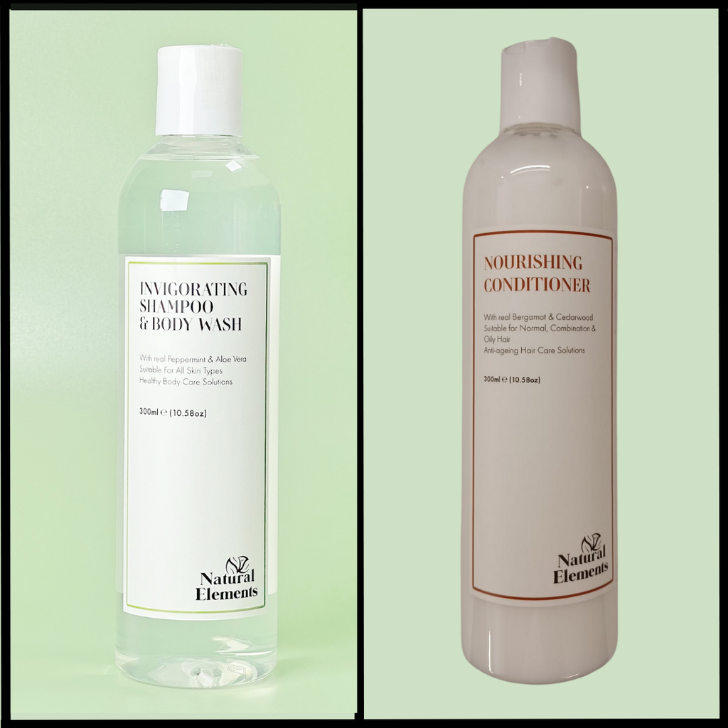 Invigorating Shampoo/BW & Nourishing Conditioner 300ml