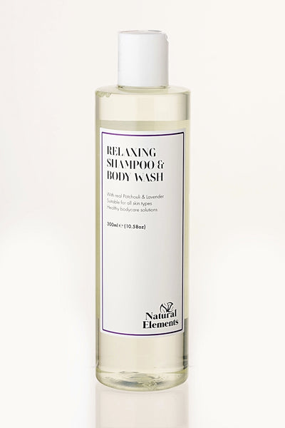 Relaxing Shampoo & Body Wash 300ml | Patchouli & Lavender | NES204