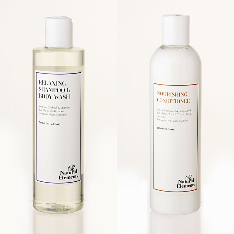 Relaxing Shampoo / Body Wash & Nourishing Conditioner 300ml | NES305