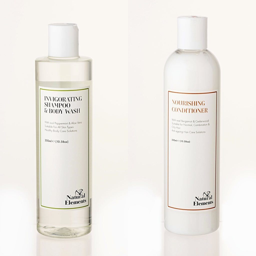 Invigorating Shampoo / Body Wash & Nourishing Conditioner 300ml | NES304