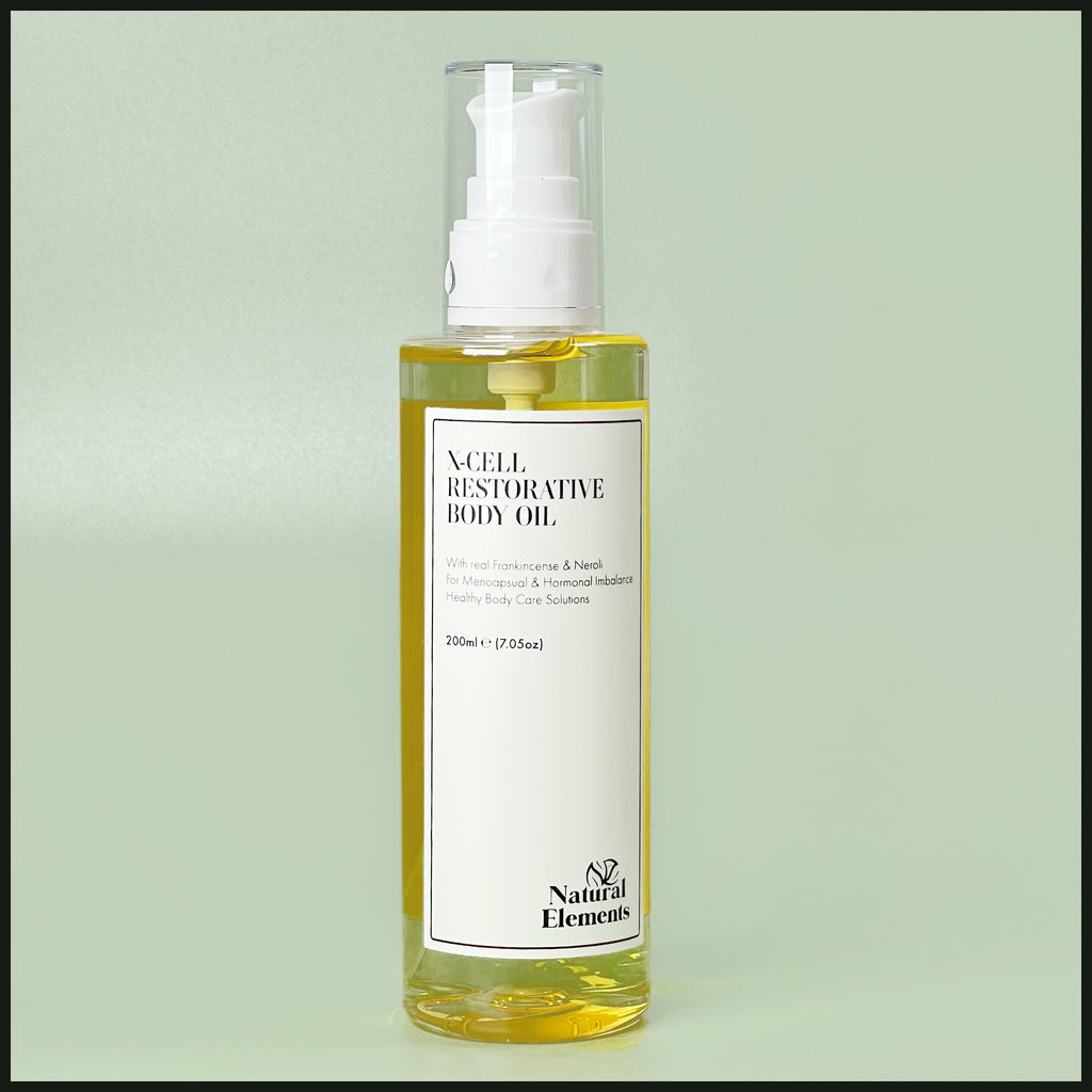 X-Cell Restorative Body Oil 200ml | Menopause Skin Concerns